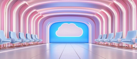 Poster - Investigating cutting-edge cloud storage networks for backing up large volumes of data in today's technology-driven world.