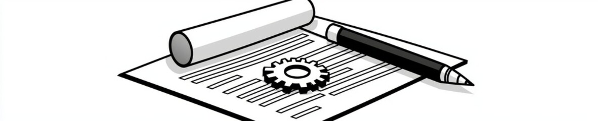 Poster - A data management icon. The data file documentation and customization setting icon set. A file or folder manager modern line logo. An icon that represents the data storage settings.