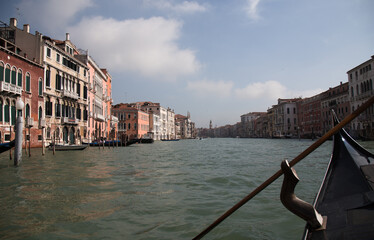 Gondola view at Venetian Canal