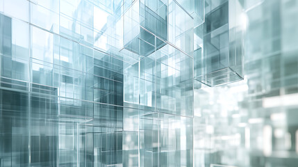 Architecture and construction glass material background