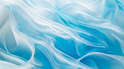 Poster - abstract background with blue paint splashes