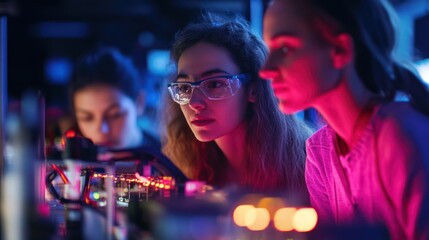 Women Engineers Working on Technology