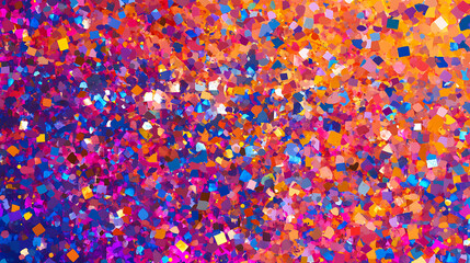 Poster - Celebration and colorful confetti party abstract background