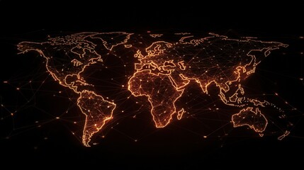 Poster - Global Network Visualization with Connected Points