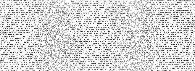 Poster - Halftone noise grid texture background. Comic pixel grain pattern. Black polka dot particles wallpaper. Irregular grain overlay backdrop. Grunge net speckles effect. Vector stipple halftone texture