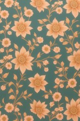 flowers pattern wallpaper