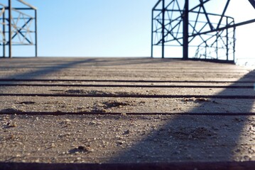 lines on the beach