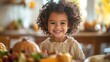 © venusvi - American child in multicultural family: A child from a multicultural family engaging in traditions from multiple cultures, illustrating the diversity and inclusivity of modern American families.