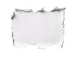 © Jakrapan - Elegant torn edges of white paper on a black background perfect for creative designs invitations or artistic presentations