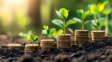 Poster - Sustainable growth through market disruption and strategic innovation, leveraging social impact and eco-friendly business practices