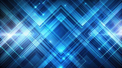 Blue linear pattern abstract geometric tech background, blue, geometric, tech, background, abstract, pattern, futuristic, digital