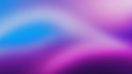 Wall Mural - Abstract  blurry blue and purple gradient  background. Generative Ai.