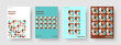 © kitka - Geometric Brochure Layout. Isolated Background Template. Abstract Banner Design. Poster. Book Cover. Flyer. Business Presentation. Report. Catalog. Brand Identity. Leaflet. Newsletter. Pamphlet