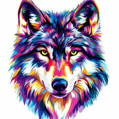  Wolf Illustration