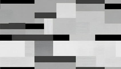 Wall Mural - Abstract seamless pattern of gray white black shades.