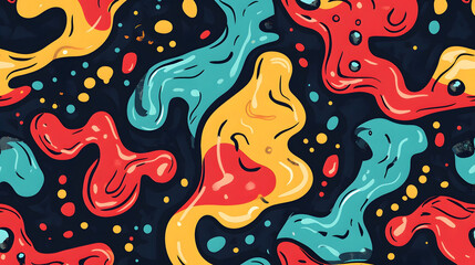 Poster - Vibrant abstract design