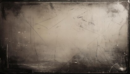Aufkleber - Vintage Grunge Metal Texture. Distressed, Scratched Surface with Film Grain and Industrial Wear for Posters, Dark Aesthetic Projects, Cinematic Overlays, and Retro Urban Design Themes