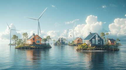 Poster - Design a wind energy system for a fishing village.