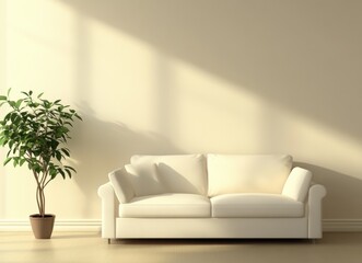 Canvas Print - Living Room Minimalist.