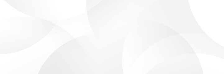 Wall Mural - abstract white geometric banner design background.