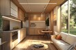 © Siriroj - Cleverly Designed Compact Tiny Home with Minimalist Modern Decor and Abundant Natural Light