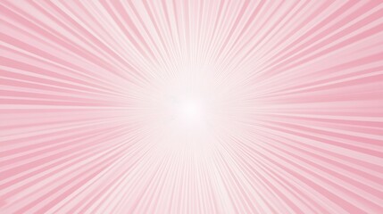 Poster - Photo of, Pink background with radial lines for design, banner template