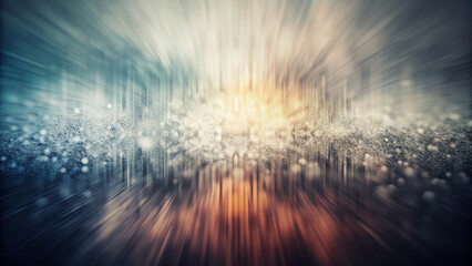 Wall Mural - this caption suggests a journey or exploration, with the converging lines leading towards a mysterio