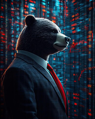 Poster - Business Bear in a Digital World