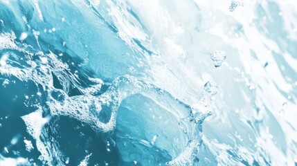 Poster - Refreshing Abstract Water Waves for Summer Vibes