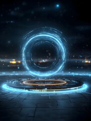 Aufkleber - Captivating cosmic orb enveloped in swirling ethereal energies suspended in a glowing galaxy of stars and light  This vivid surreal and mesmerizing image transports the viewer to an otherworldly