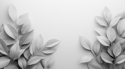 Poster - A smooth white background with an elegant finish, providing a sophisticated canvas for text overlays and enhancing visual communication in marketing.