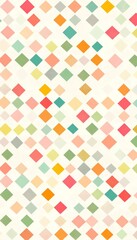 Poster - Seamless Pattern Of Geometric Shapes. Colorful Mosaic, Creative Design, Abstract Background.