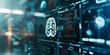 © Duka Mer - Digital interface with AI models and brain images, representing technology and human intelligence in medical research.