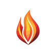 © Shoploom llc - Sleek Abstract Fire Logo Design Template Vector Illustration