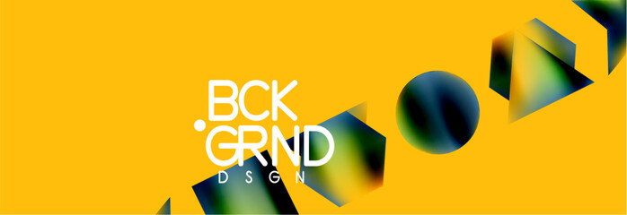 Poster - Fluid color geometric shapes abstract background. Vector Illustration For Wallpaper, Banner, Background, Card, Book Illustration, landing page