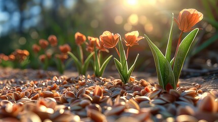 Poster - The seeds along the way.