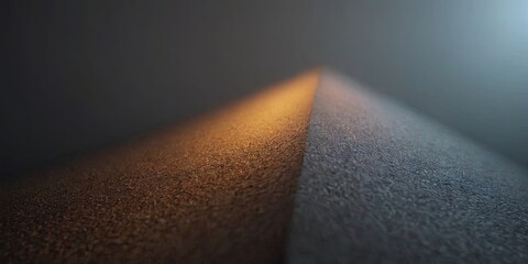 Poster - A close up of a road with a dark grey surface