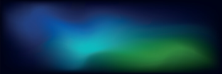 Poster - abstract background, gradient transition from bright sapphire blue to deep emerald green, vector ill