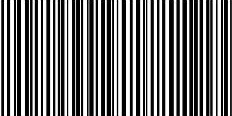 Aufkleber - Vertical lines pattern with varying widths and spaces