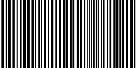 Aufkleber - Vertical lines pattern with varying widths and spaces