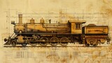 construction blueprints how to build an antique steam locomotive .