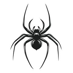 modern spider vector logo design template for branding, web design, and marketing