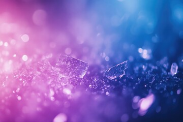 Poster - A close-up shot of a vibrant purple and blue background, ideal for creative projects where bright colors are required