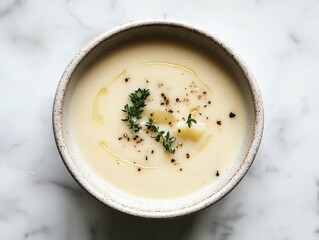 Poster - cream of broccoli soup