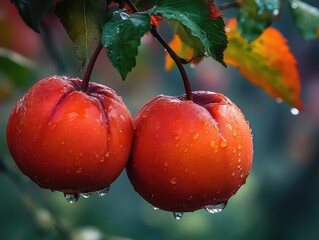 Sticker - red cherry tomatoes