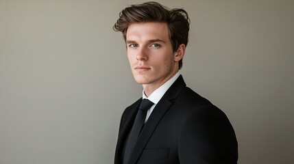 Poster - Professional Portrait of a Young Businessman