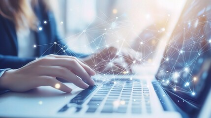 Poster - Modern Technology and Connectivity in Business Environment