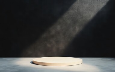 Poster - Soft gradient black backdrop with subtle spotlight effect, creating a moody and minimalist setting for product display or sleek design compositions