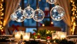 © knewmetawee - Enchanting holiday table decor with ornaments