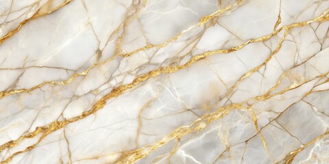 Wall Mural - White Marble with Gold Veins, Abstract Texture, Background, Luxury , marble, gold, texture